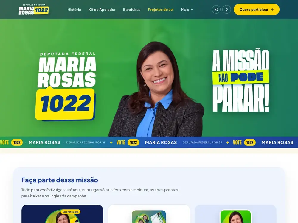Site de Mandato — Dep. Maria Rosas