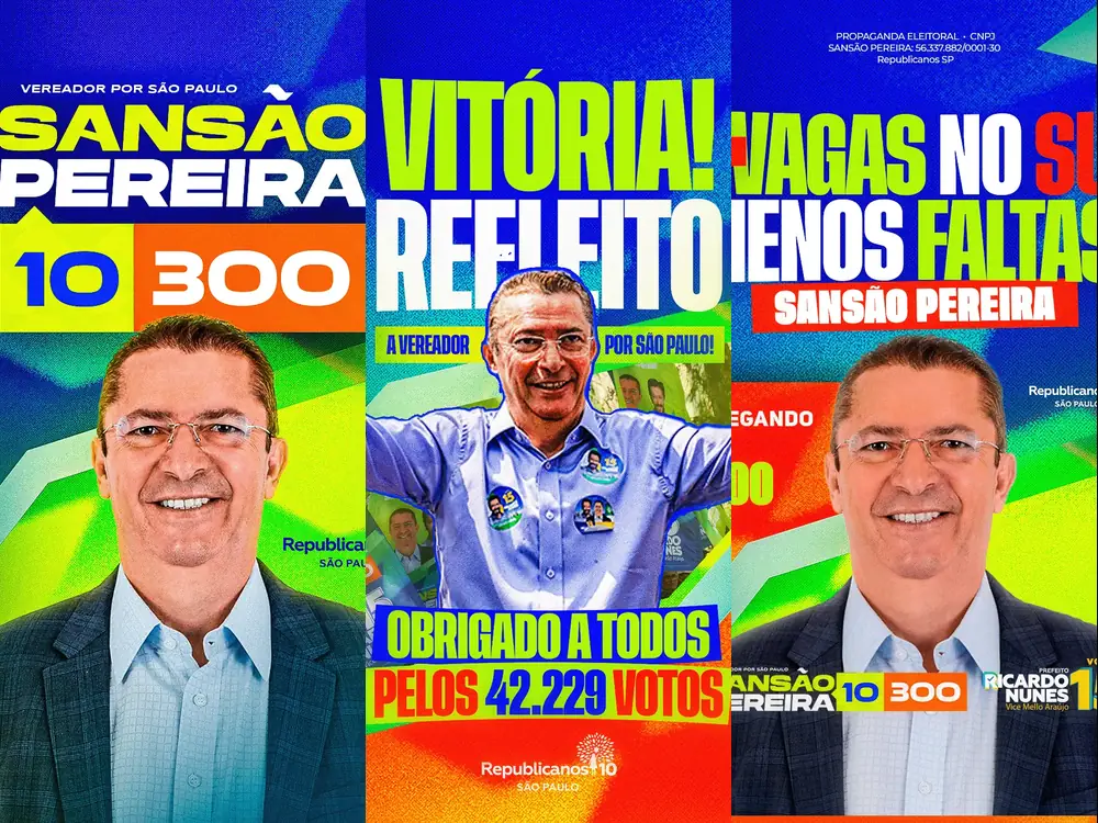Campanha Eleitoral — Ver. Sansão Pereira