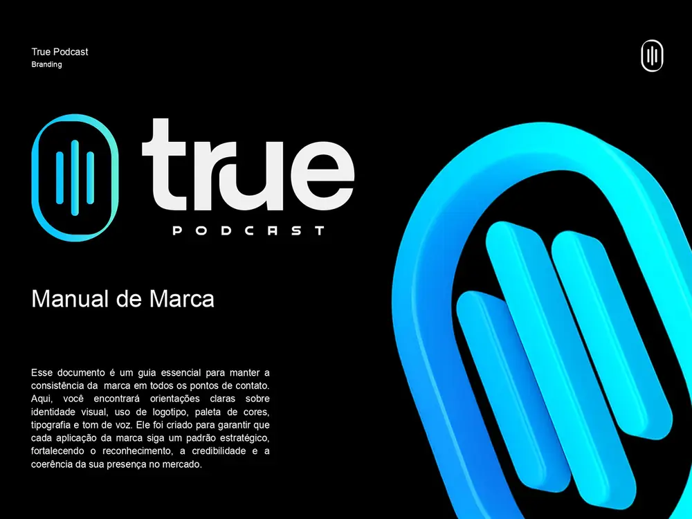 True Podcast — Identidade Visual